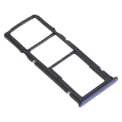 Sim Card Holder Tray For Huawei Y7 2018 Blue - Maxbhi Com