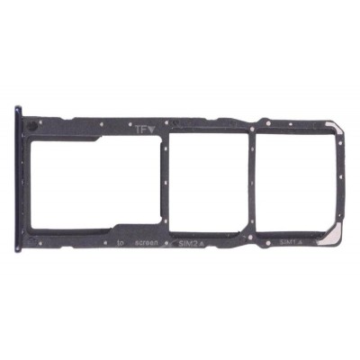 Sim Card Holder Tray For Huawei Y7 2018 Blue - Maxbhi Com