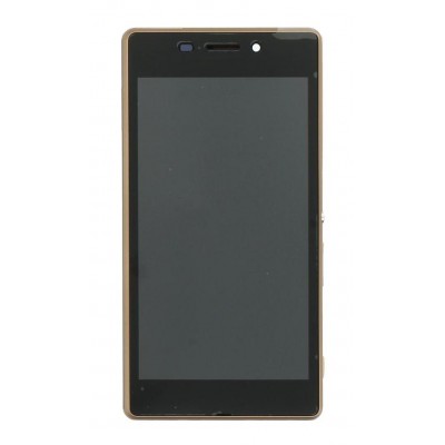Lcd With Touch Screen For Sony D 2403 Black By - Maxbhi Com