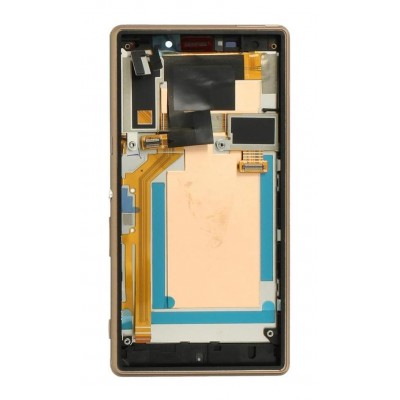 Lcd With Touch Screen For Sony D 2403 White By - Maxbhi Com