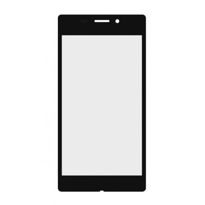 Replacement Front Glass For Sony D 2403 Black By - Maxbhi Com