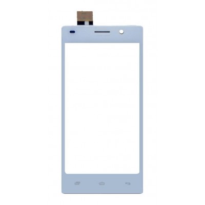 Touch Screen Digitizer For Intex Aqua Power Plus White By - Maxbhi Com