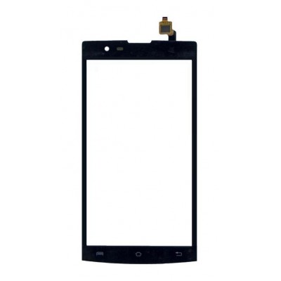 Touch Screen Digitizer For Lava Iris Alfa L Black By - Maxbhi Com
