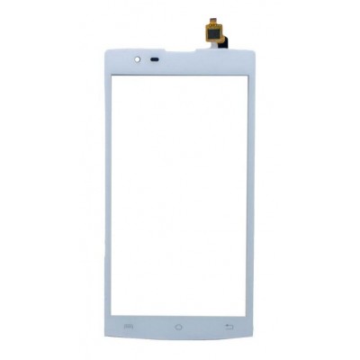 Touch Screen Digitizer For Lava Iris Alfa L White By - Maxbhi Com