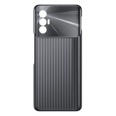 Back Panel Cover For Tecno Spark 8 Pro Black - Maxbhi Com