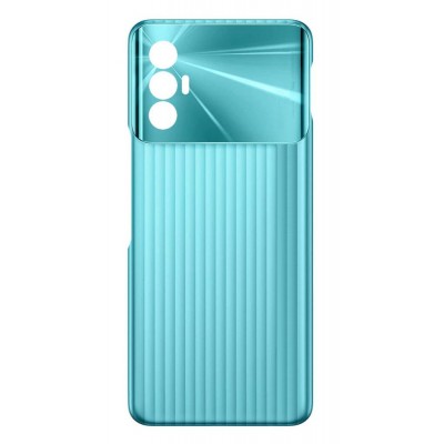 Back Panel Cover For Tecno Spark 8 Pro White - Maxbhi Com