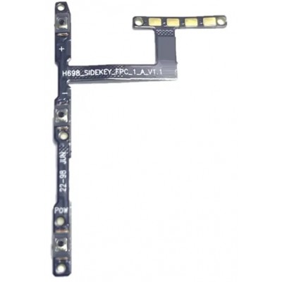 Power Button Flex Cable For Tecno Spark 8 Pro On Off Flex Pcb By - Maxbhi Com