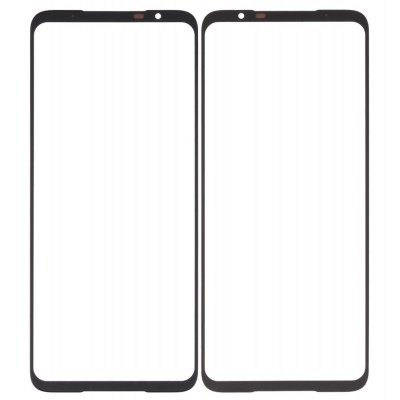 Replacement Front Glass For Asus Rog Phone 5s Pro Black By - Maxbhi Com