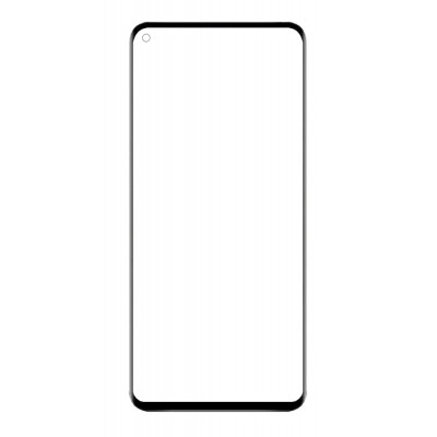 Replacement Front Glass For Itel Vision 2 Black By - Maxbhi Com