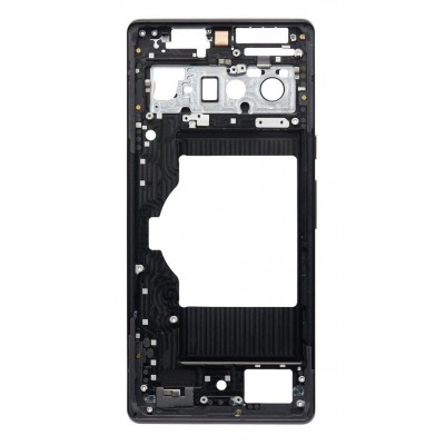 Lcd Frame Middle Chassis For Google Pixel 6 Pro Black By - Maxbhi Com