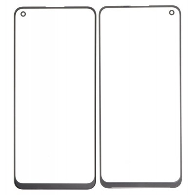 Replacement Front Glass For Oppo A74 Blue By - Maxbhi Com