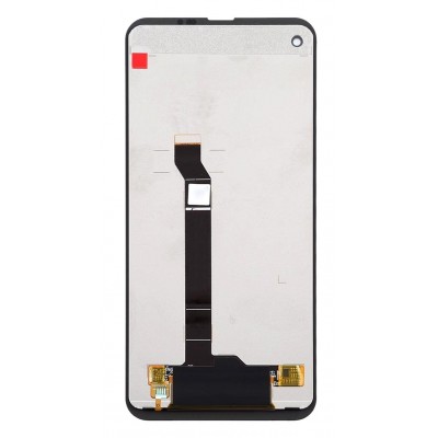 Lcd With Touch Screen For Lg Q70 White By - Maxbhi Com