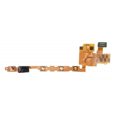 Power Button Flex Cable For Sony Xperia P Lt22i Nypon On Off Flex Pcb By - Maxbhi Com