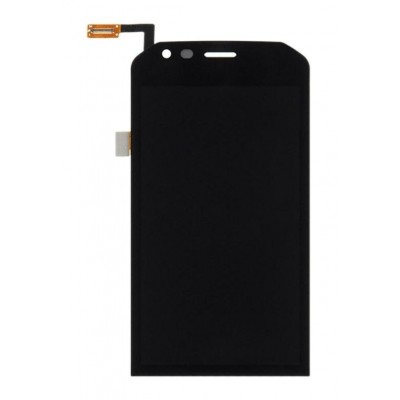Lcd With Touch Screen For Cat S40 White By - Maxbhi Com
