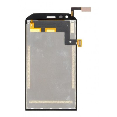 Lcd With Touch Screen For Cat S40 White By - Maxbhi Com
