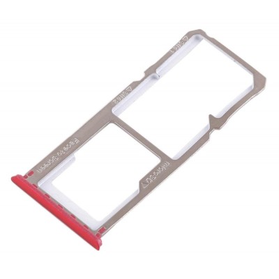 Sim Card Holder Tray For Oppo A1 Red - Maxbhi Com