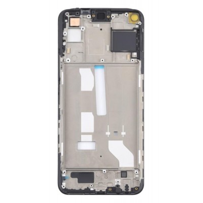Lcd Frame Middle Chassis For Vivo Iqoo U1 Black By - Maxbhi Com