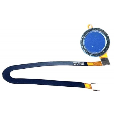 Fingerprint Sensor Flex Cable For Nokia C5 Endi Blue By - Maxbhi Com