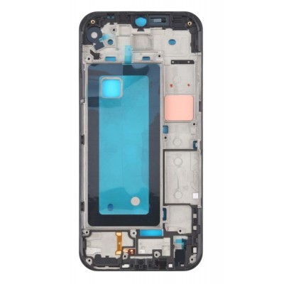 Lcd Frame Middle Chassis For Lg Q31 Silver By - Maxbhi Com