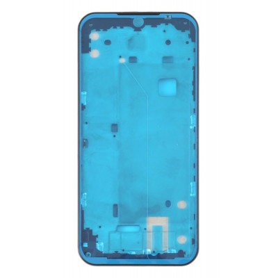 Lcd Frame Middle Chassis For Lg Q31 Silver By - Maxbhi Com