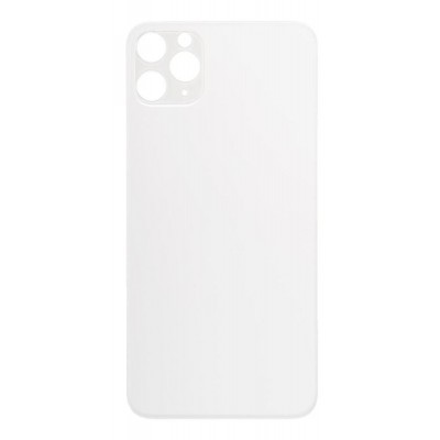 Back Panel Cover For Apple Iphone 11 Pro Max Silver - Maxbhi Com