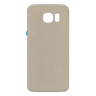 Back Panel Cover For Samsung Galaxy S6 Gold - Maxbhi Com