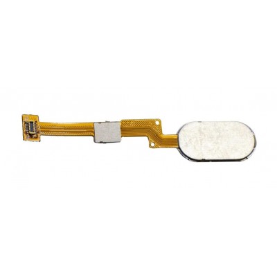Fingerprint Sensor Flex Cable For Vivo V5 White By - Maxbhi Com