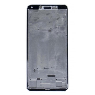 Lcd Frame Middle Chassis For Xiaomi Redmi 6 White By - Maxbhi Com