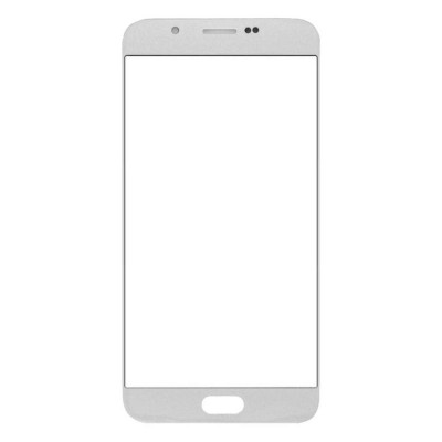 Replacement Front Glass For Samsung Galaxy A8 White By - Maxbhi Com