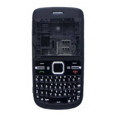 Full Body Panel For Nokia C300 Black - Maxbhi Com