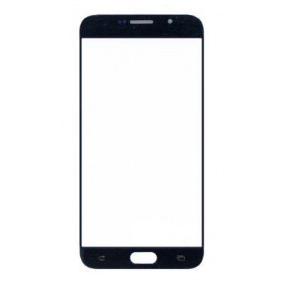 Replacement Front Glass For Samsung Galaxy A8 Black By - Maxbhi Com
