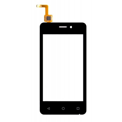 Touch Screen Digitizer For Intex Aqua 4g Strong 8gb Black By - Maxbhi Com