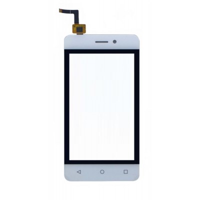 Touch Screen Digitizer For Intex Aqua 4g Strong Champagne By - Maxbhi Com