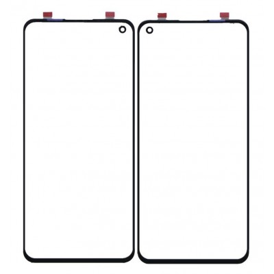 Replacement Front Glass For Oneplus 9rt 5g Black By - Maxbhi Com