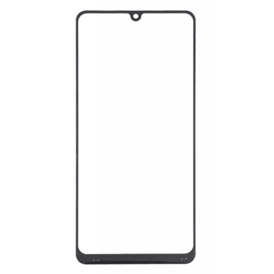 Replacement Front Glass For Samsung Galaxy A31 Black By - Maxbhi Com