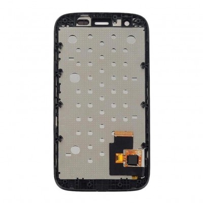 Lcd With Touch Screen For Motorola Moto G 2nd Gen Black By - Maxbhi Com