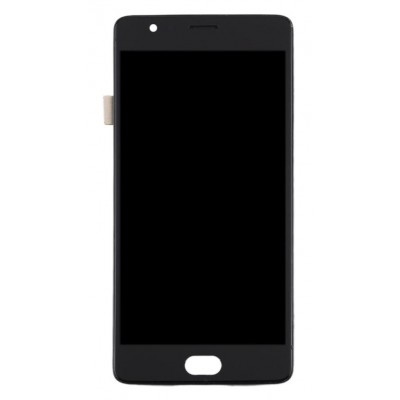 Lcd With Touch Screen For Oneplus 3t Black By - Maxbhi Com