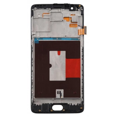 Lcd With Touch Screen For Oneplus 3t Black By - Maxbhi Com