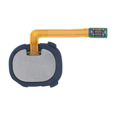 Fingerprint Sensor Flex Cable For Samsung Galaxy A20 Blue By - Maxbhi Com