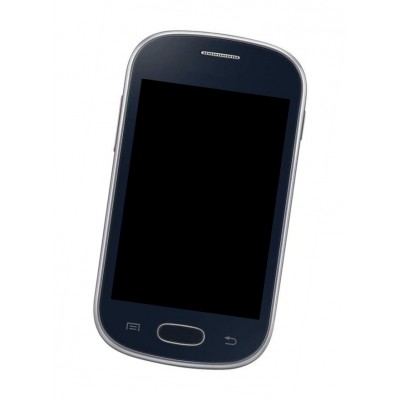 Home Button Outer For Samsung Galaxy Fame Lite S6790 Black By - Maxbhi Com