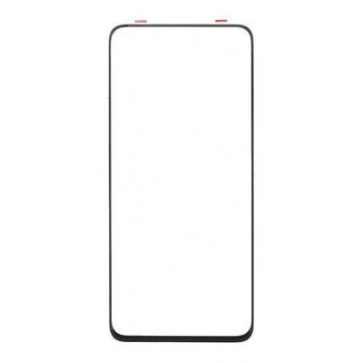 Replacement Front Glass For Samsung Galaxy A80 Black By - Maxbhi Com