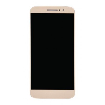 Lcd With Touch Screen For Moto M 64gb Gold By - Maxbhi Com
