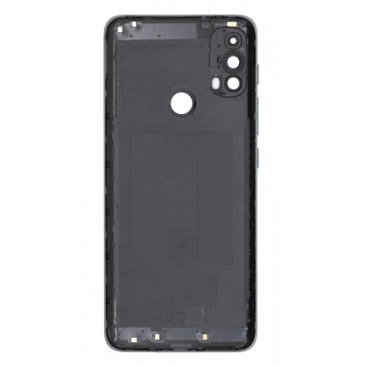 Back Panel Cover For Motorola Moto E40 Black - Maxbhi Com