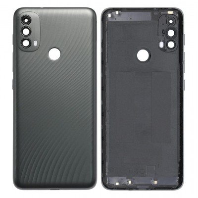 Back Panel Cover For Motorola Moto E40 Grey - Maxbhi Com