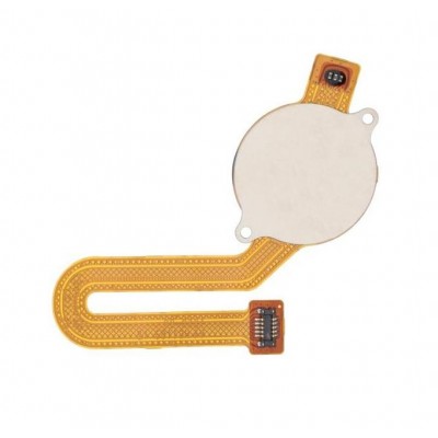 Fingerprint Sensor Flex Cable For Motorola Moto E40 Black By - Maxbhi Com