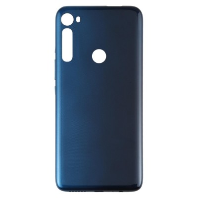 Back Panel Cover For Motorola One Fusion Plus Black - Maxbhi Com