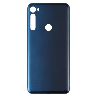 Back Panel Cover For Motorola One Fusion Plus Blue - Maxbhi Com