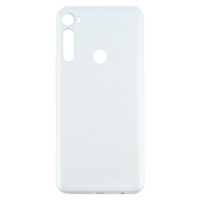 Back Panel Cover For Motorola One Fusion Plus White - Maxbhi Com