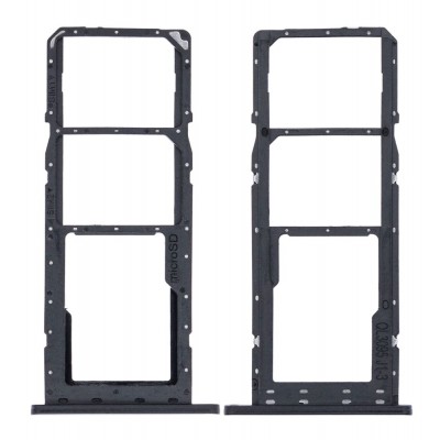 Sim Card Holder Tray For Samsung Galaxy A03 Black - Maxbhi Com
