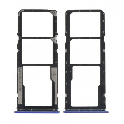 Sim Card Holder Tray For Xiaomi Redmi Note 9 5g Violet - Maxbhi Com